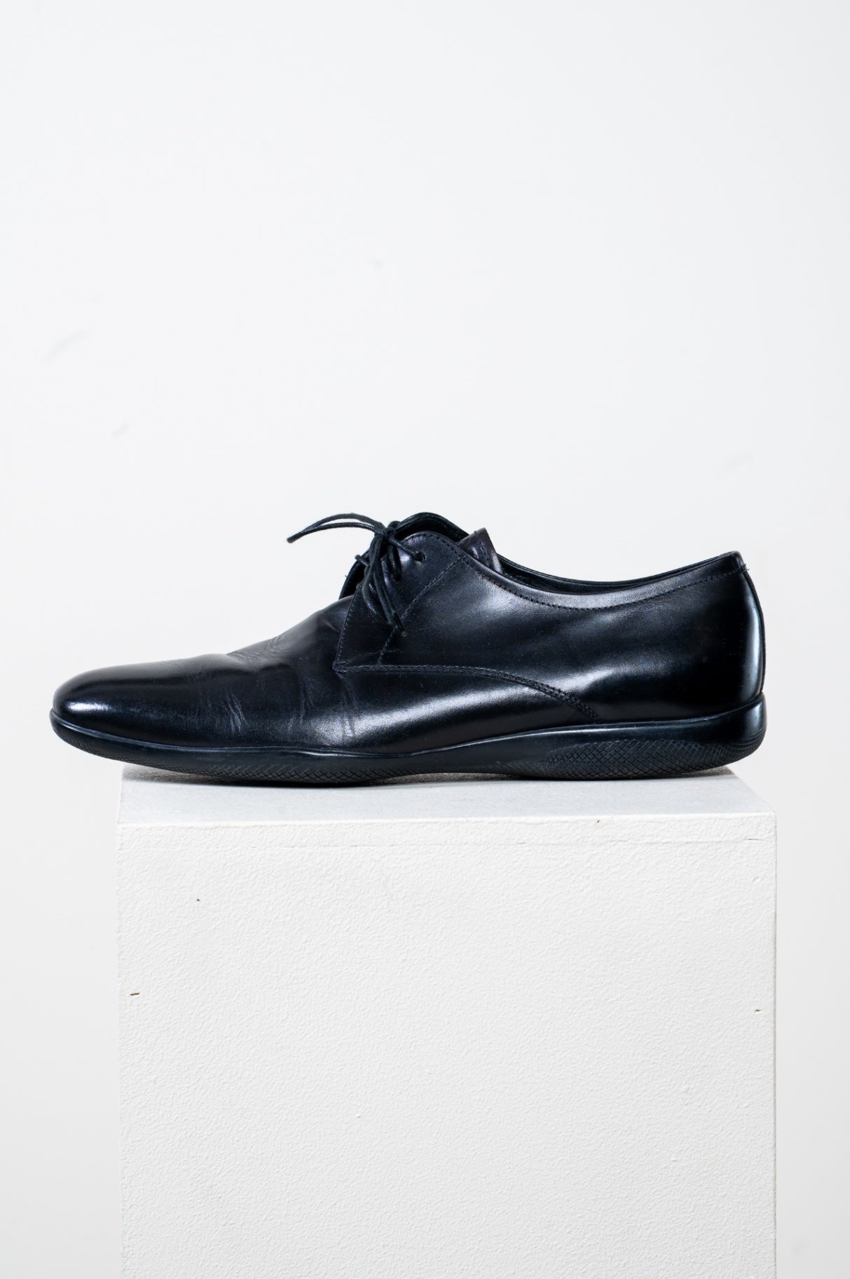 Men's Black Oxford Tie Up Shoe