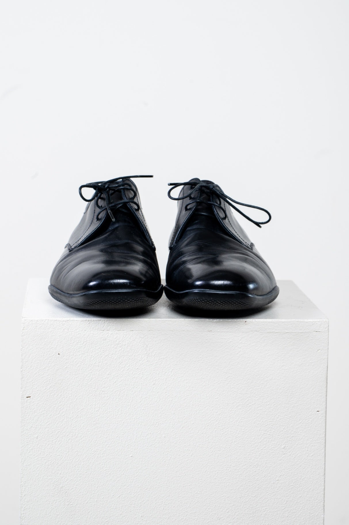 Men's Black Oxford Tie Up Shoe