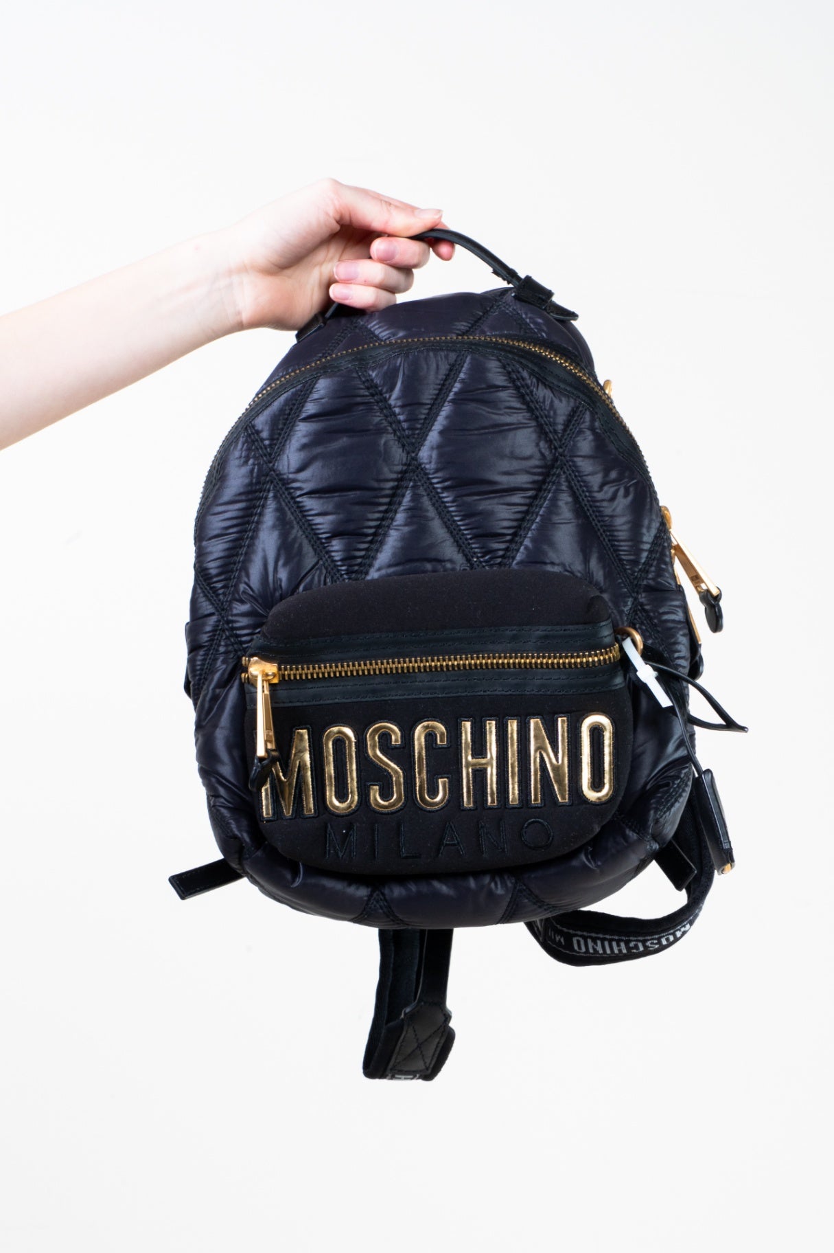 Black Puffer Backpack