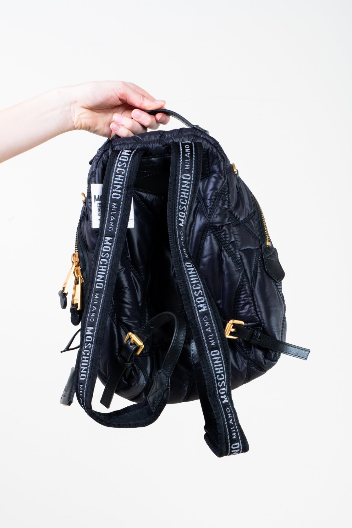 Black Puffer Backpack