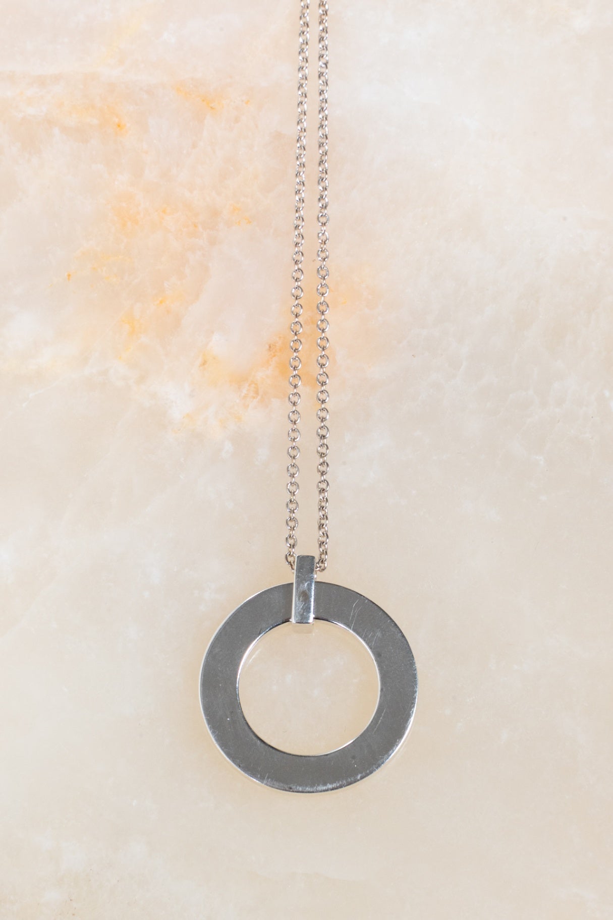 Circle Pendant Necklace