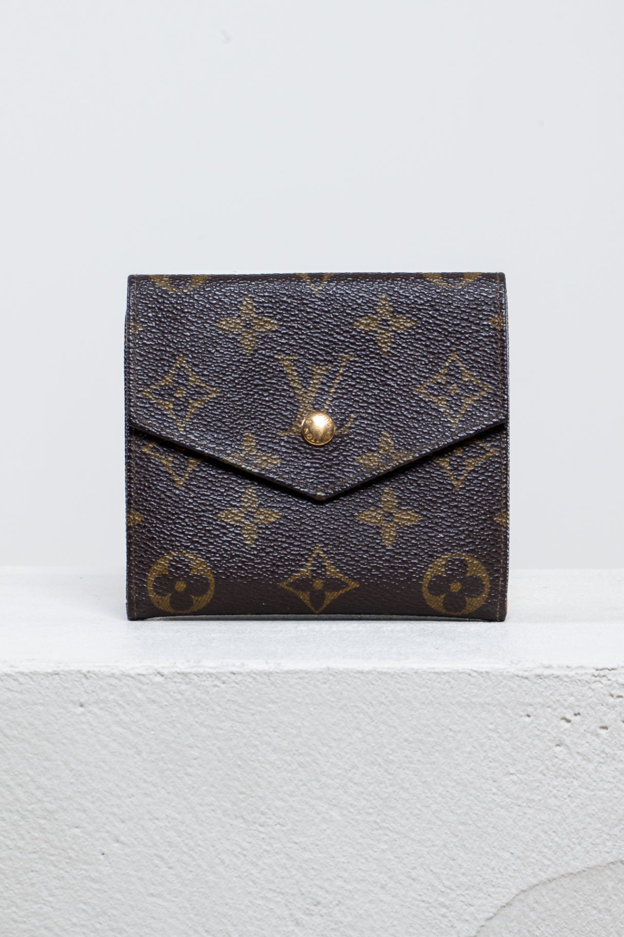 Compact Monogram Wallet