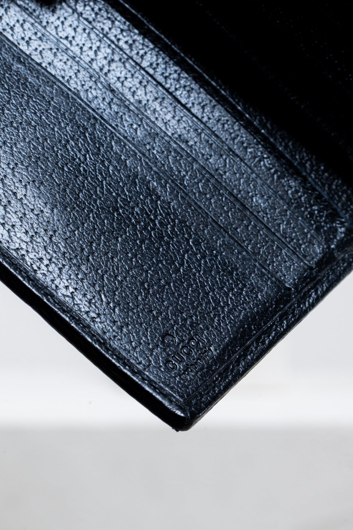 Vintage Black Canvas Bi-Fold Wallet