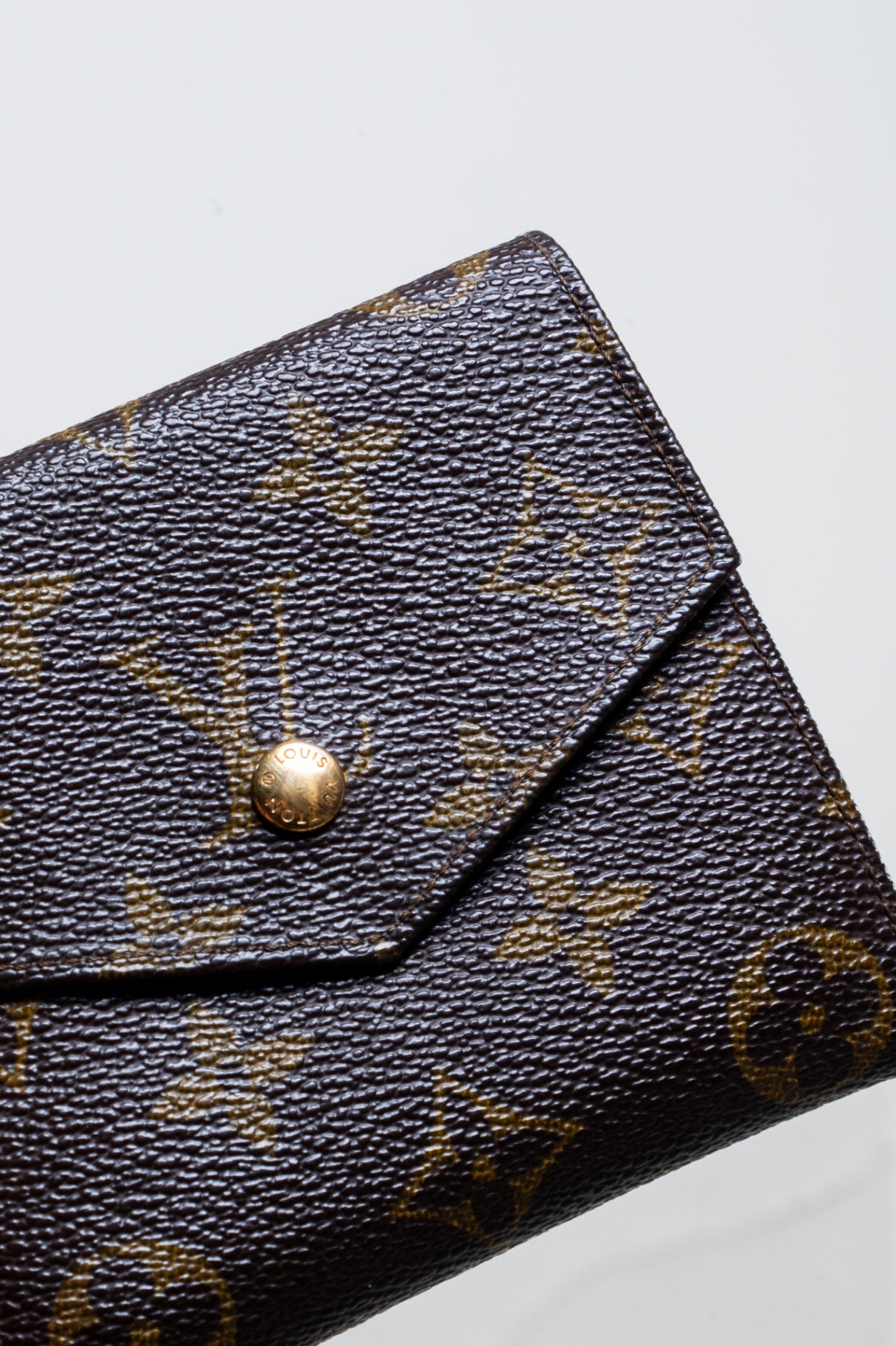 Compact Monogram Wallet