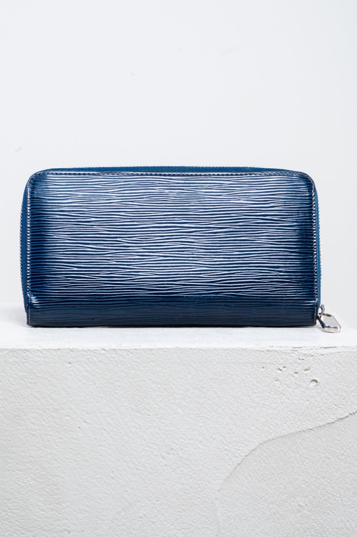 Navy Epi Zippy Wallet