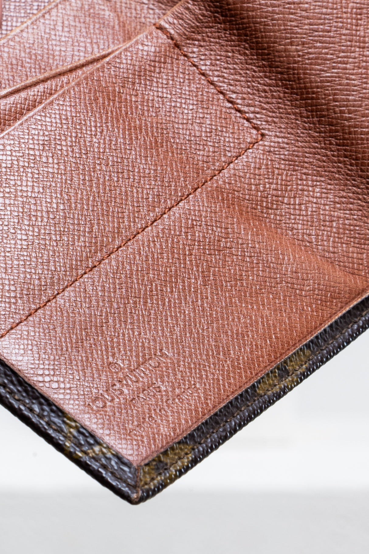 Compact Monogram Wallet