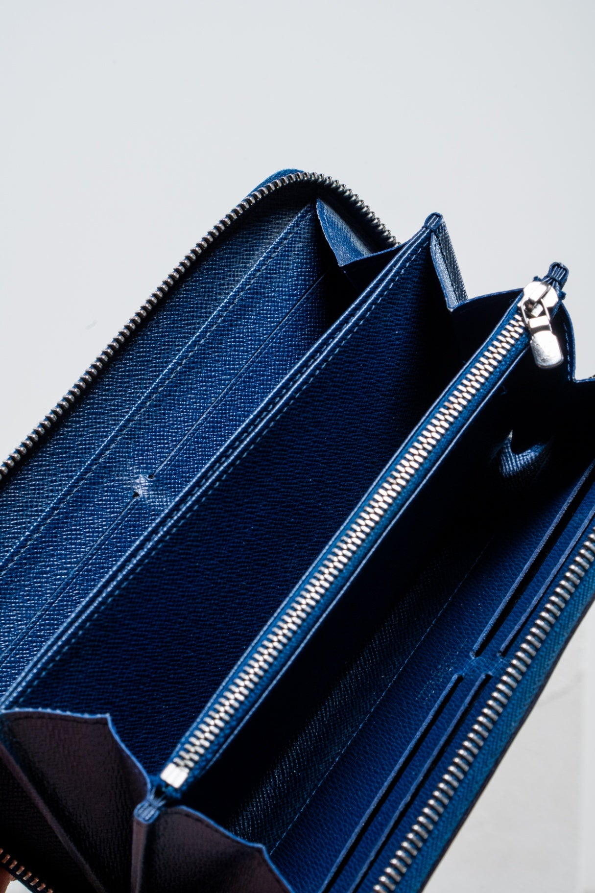 Navy Epi Zippy Wallet