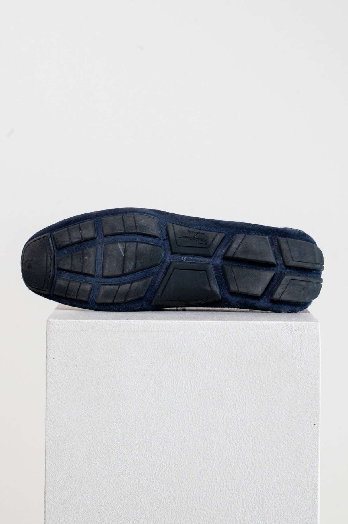 Royal Blue Suede Driving Loafer