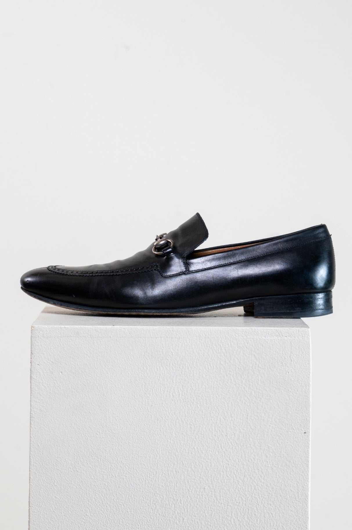 Black Horsebit Loafer