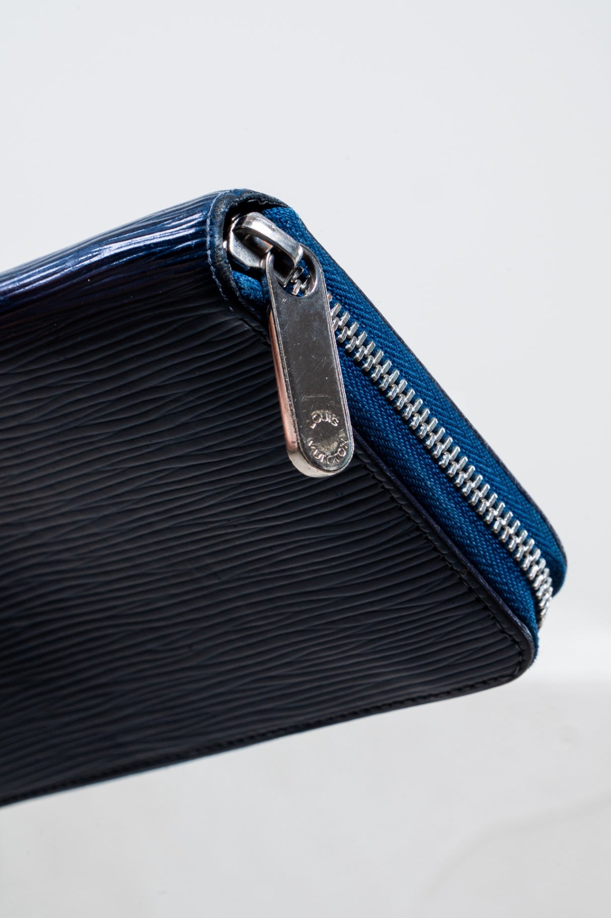 Navy Epi Zippy Wallet