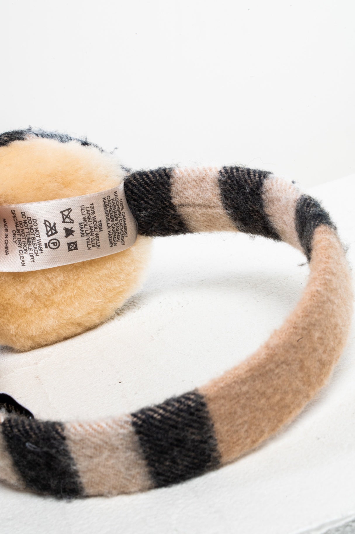 Check Print Earmuffs