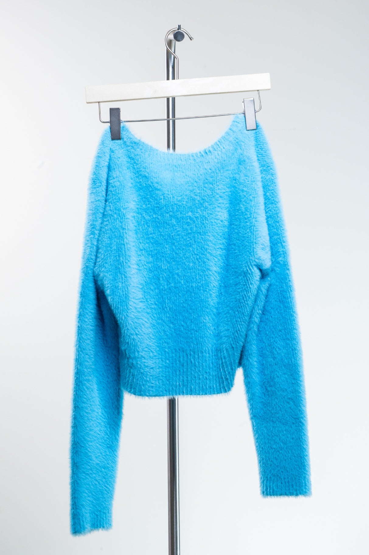 Light Blue Le Papier 'La Maille Neve Manches Longues' Cardigan