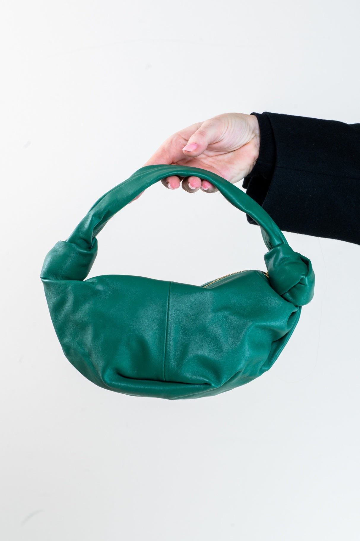 Green Mini Double Knot bag