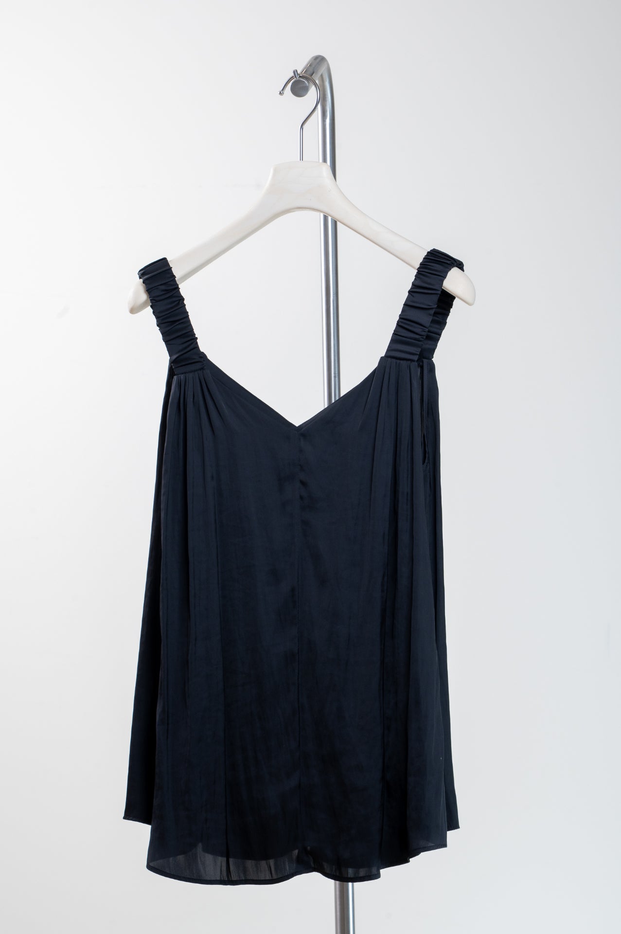 Black V-Neck Tank Top