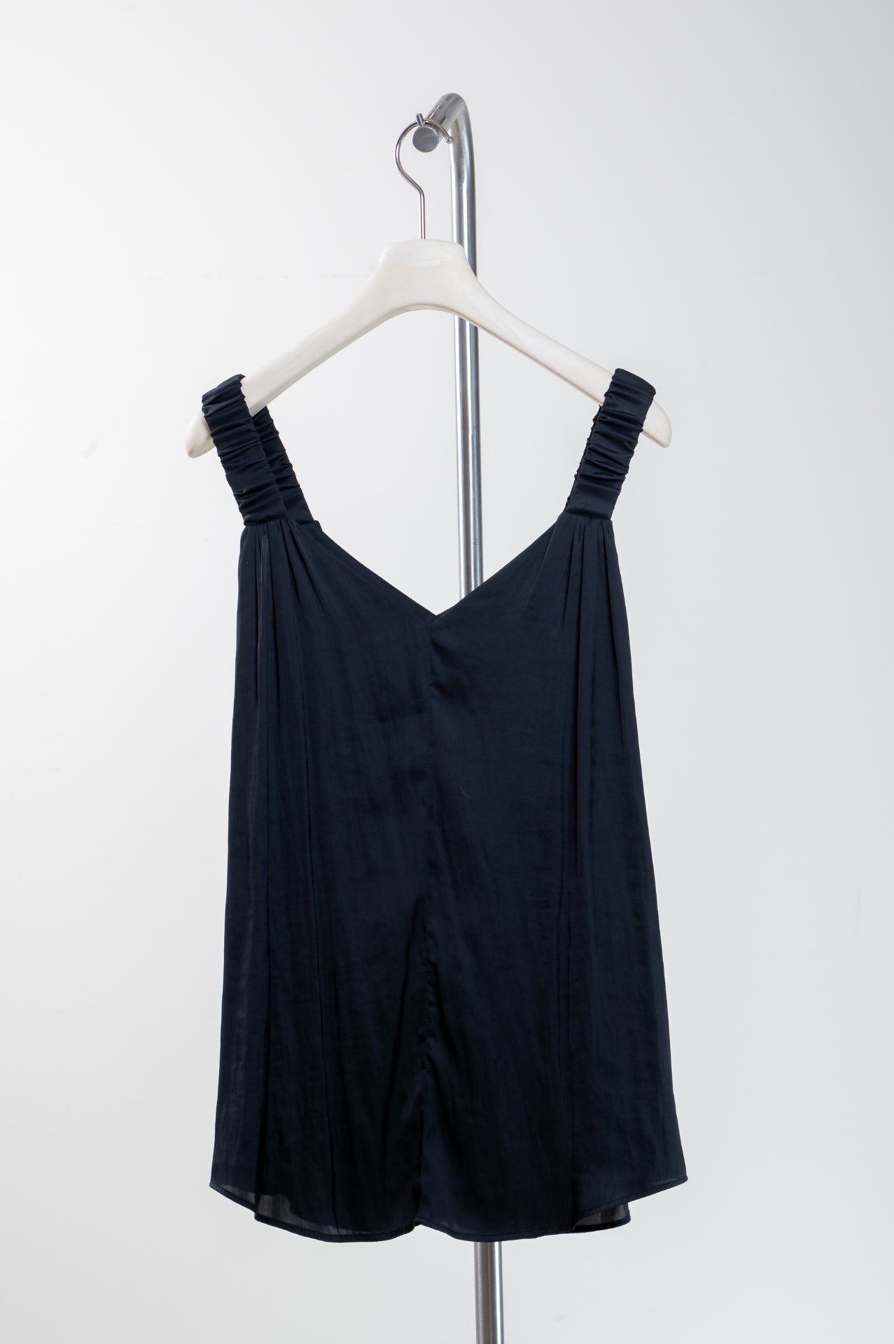 Black V-Neck Tank Top