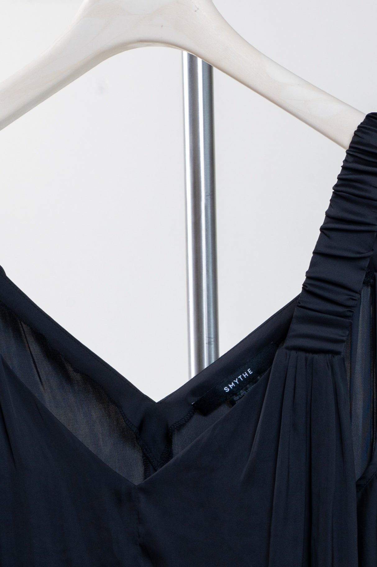 Black V-Neck Tank Top