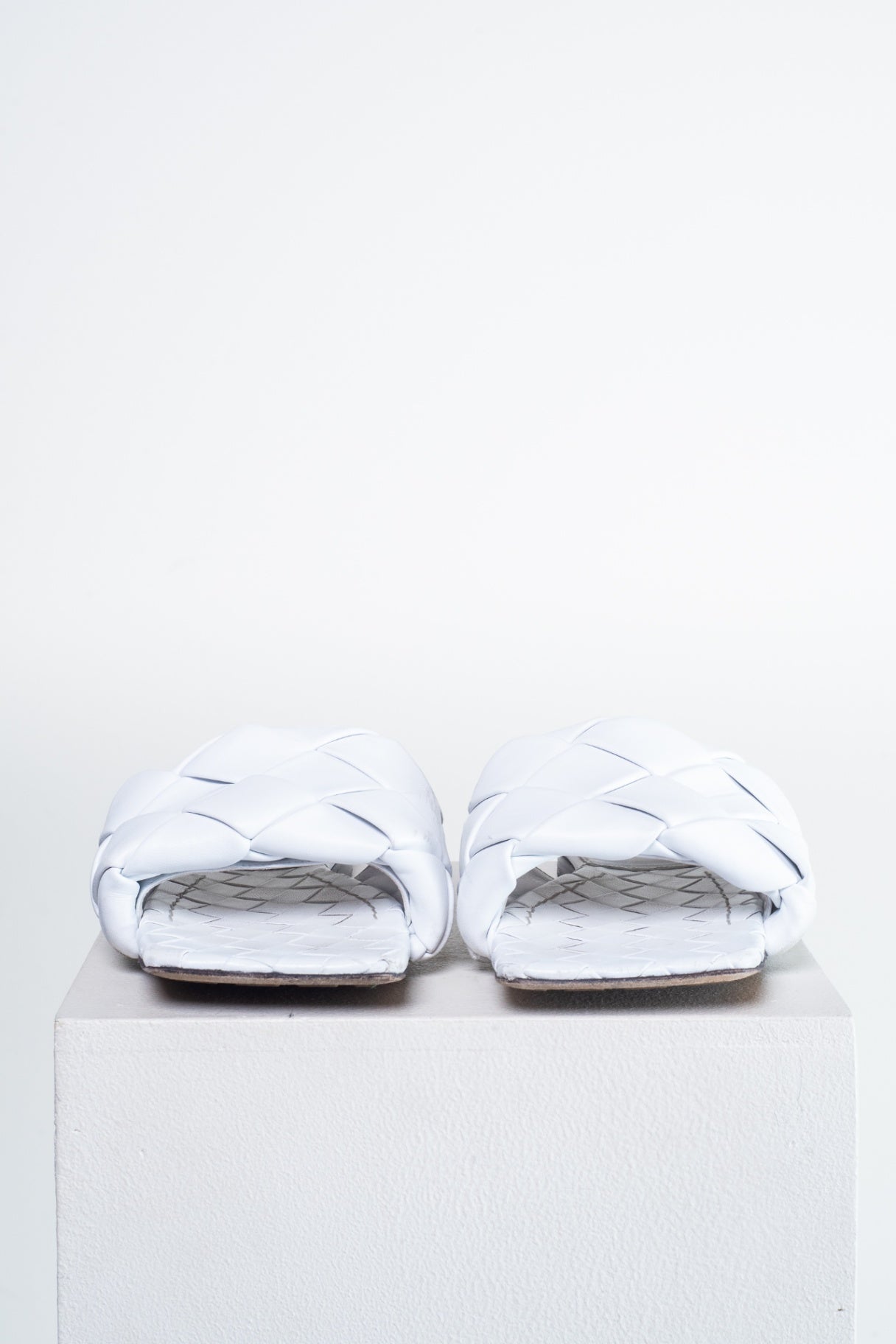 White Lido Flat Sandal