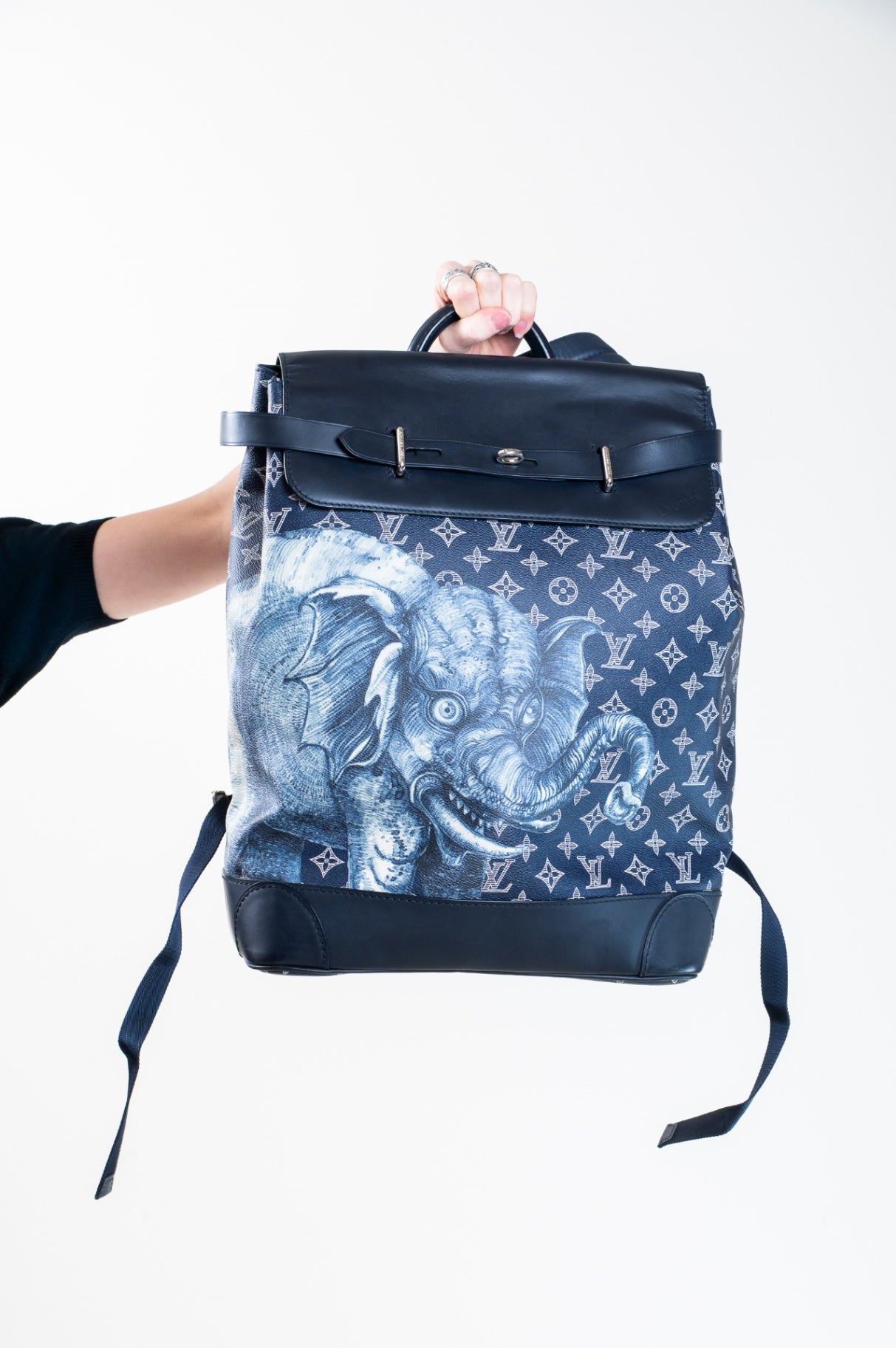 Savane Monogram Elephant Chapman Steamer Backpack