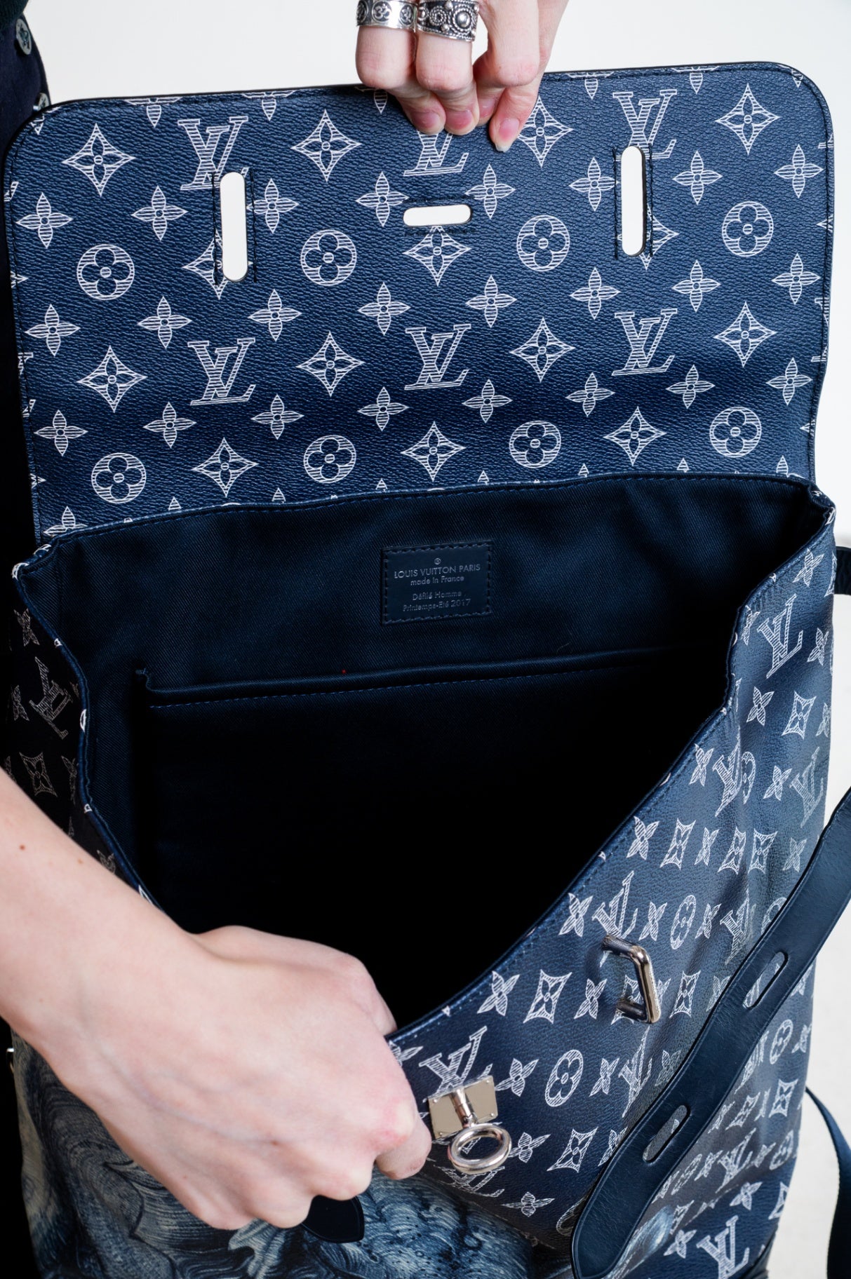 Savane Monogram Elephant Chapman Steamer Backpack