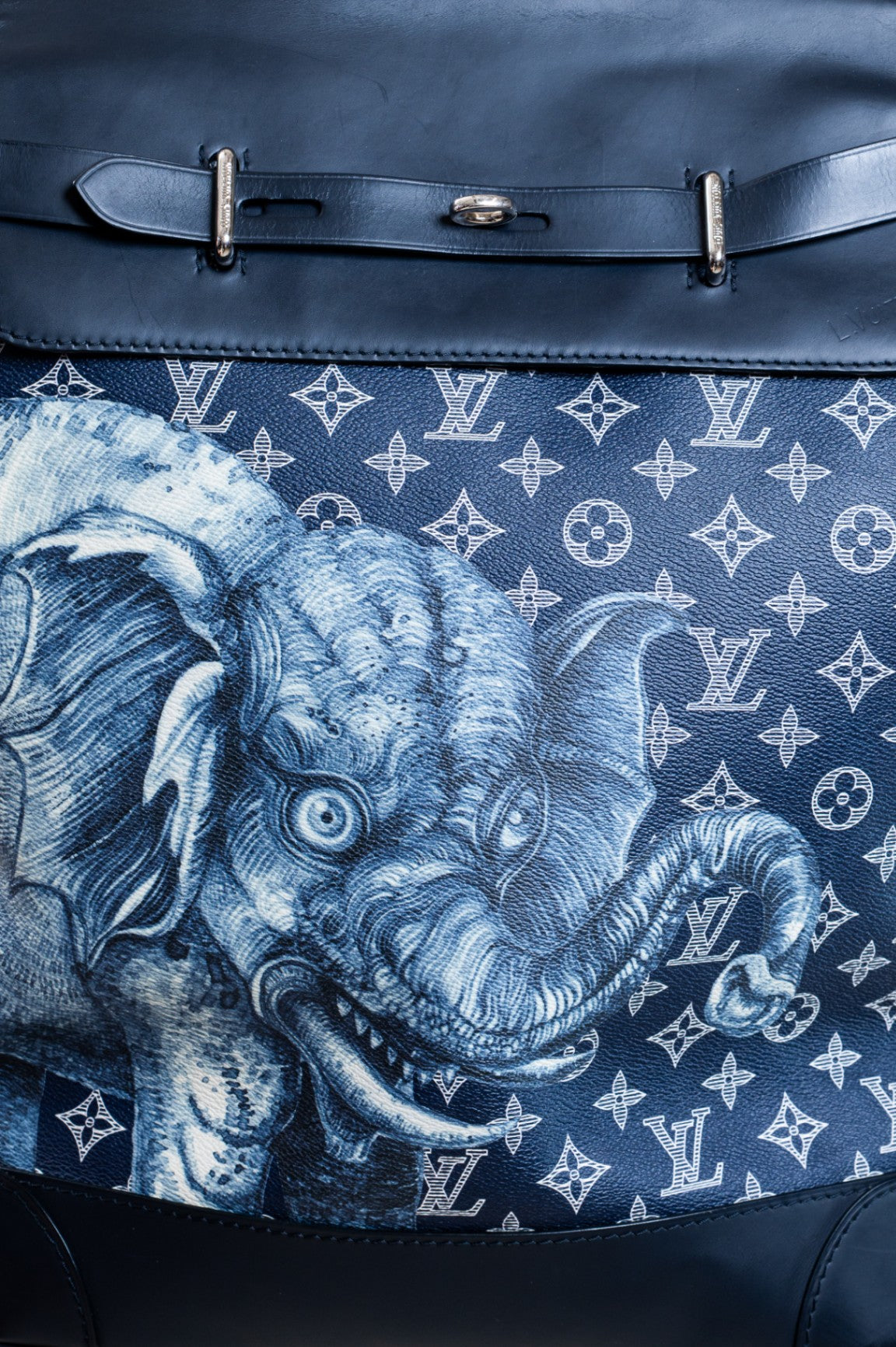 Savane Monogram Elephant Chapman Steamer Backpack