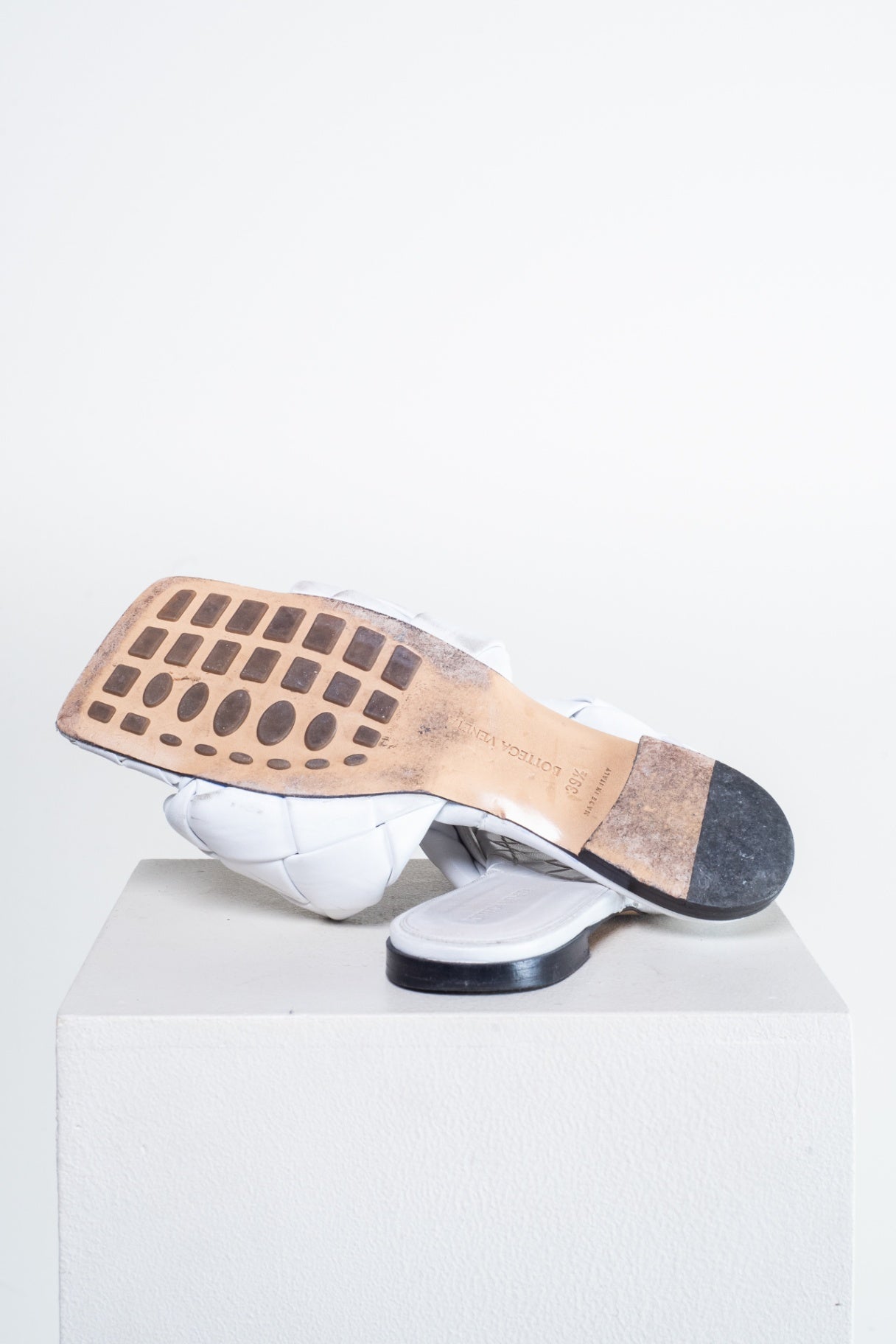 White Lido Flat Sandal