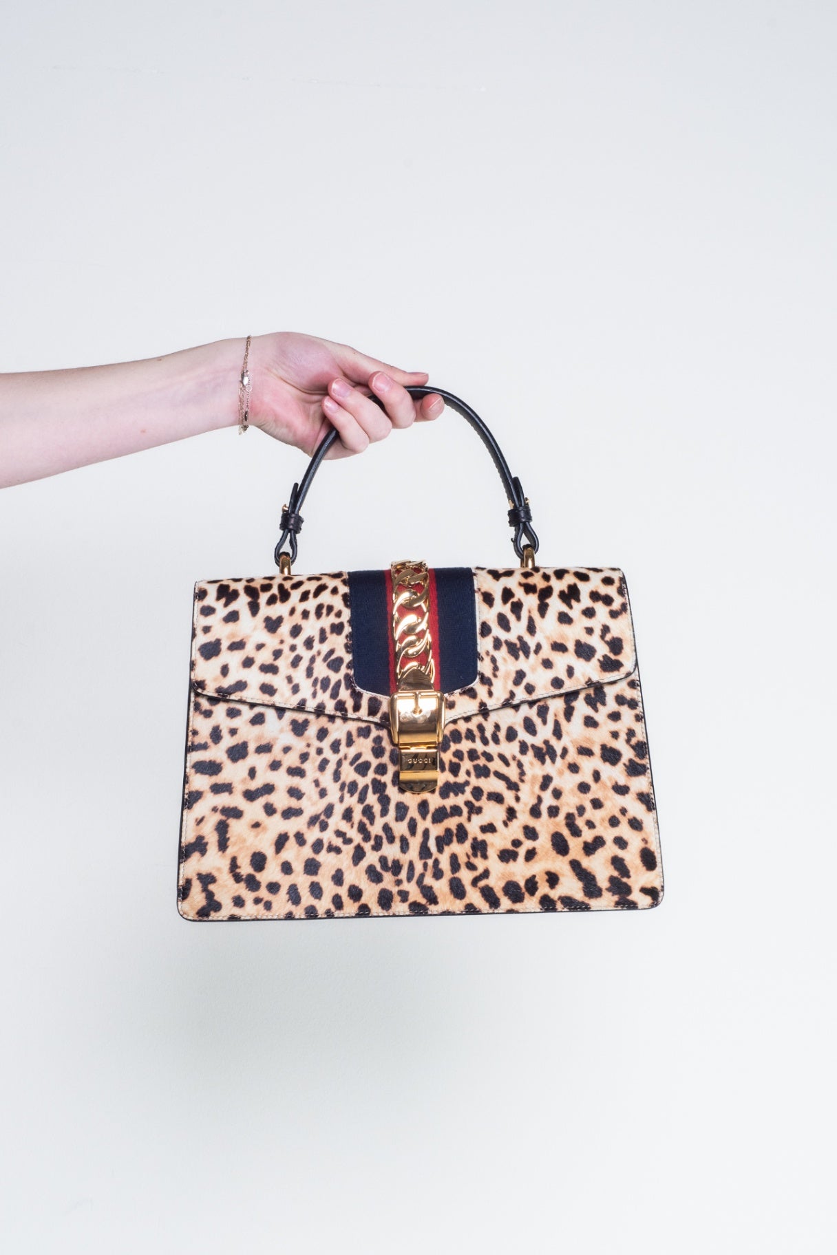 Medium Pony Sylvie Top Handle Bag