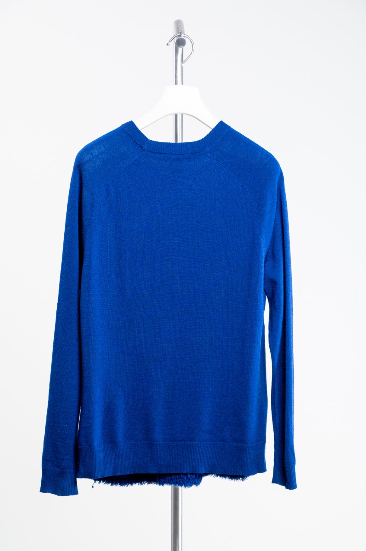 Blue Sherpa Long Sleeve Sweater
