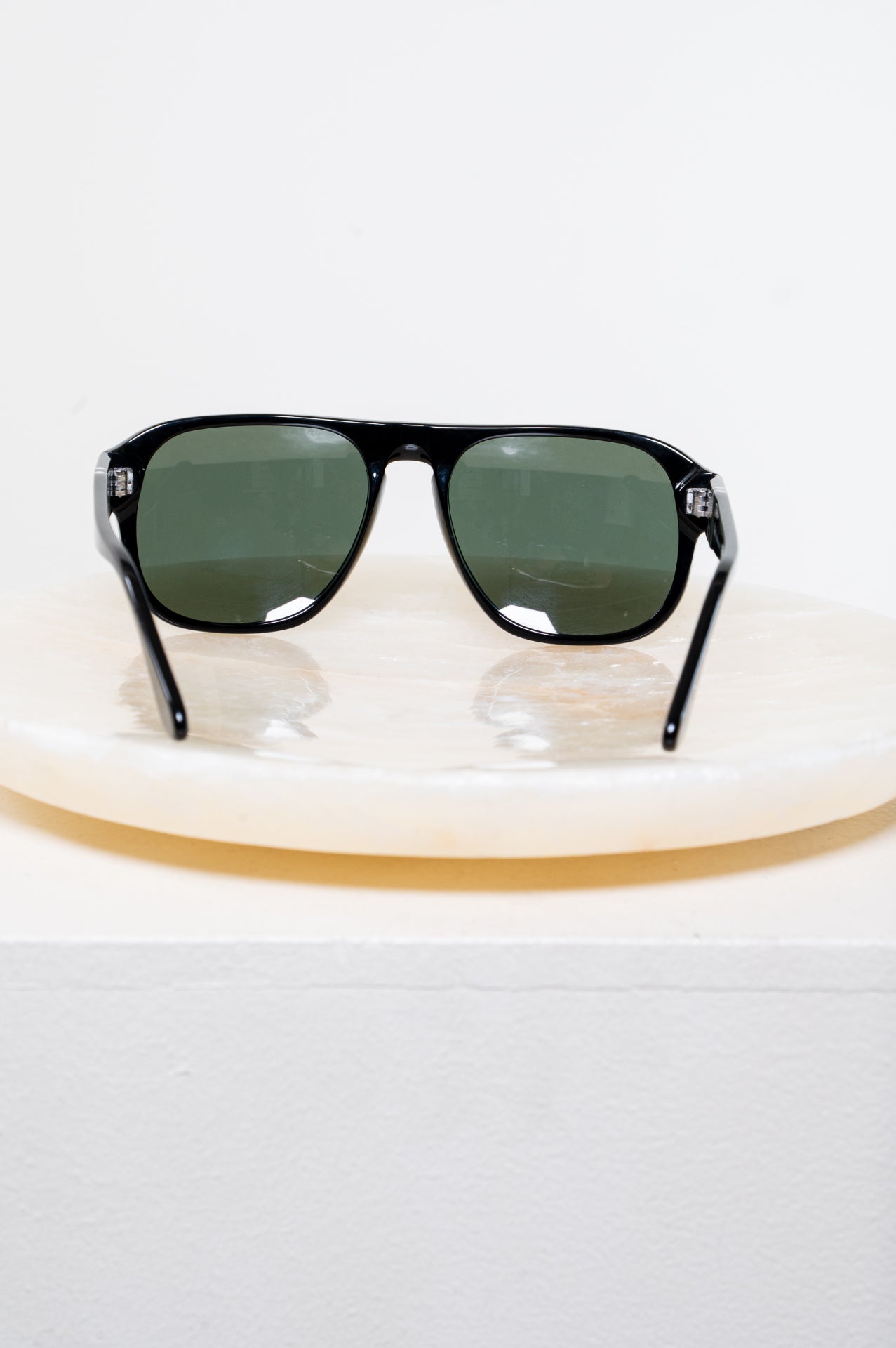 Black Rounded Aviator 3310 Sunglasses