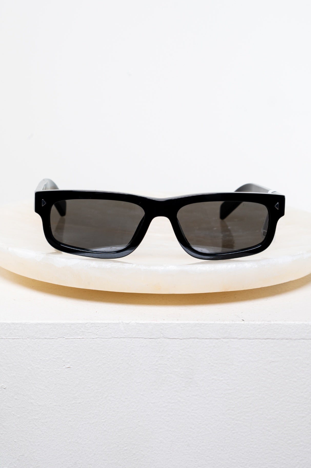 Black Rectangular SPR B11 Sunglasses