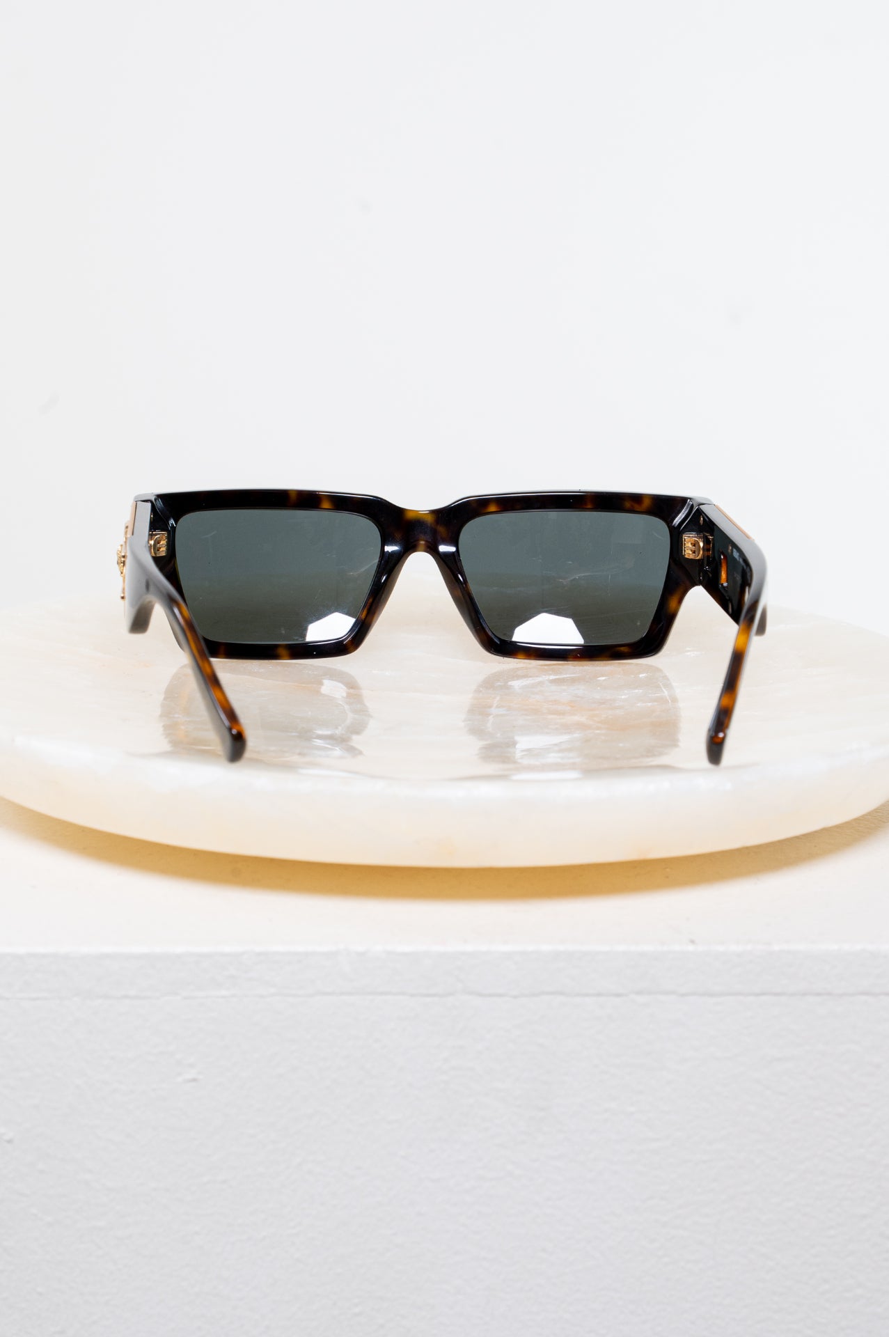 Dark Tortoiseshell Small Rectangle 4459 Sunglasses