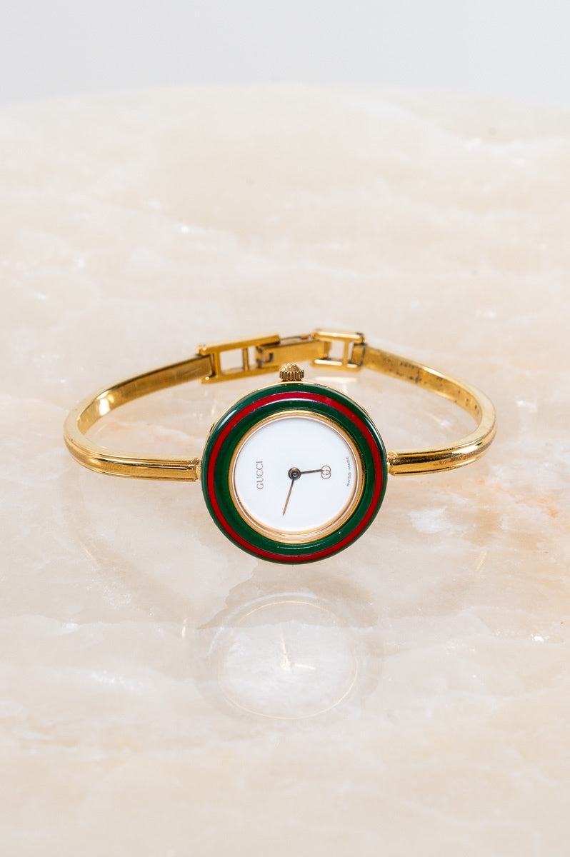 Vintage 1100 Series Gold Bezel Watch