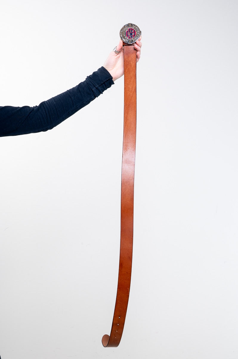 D&G Sail Club buckle leather belt