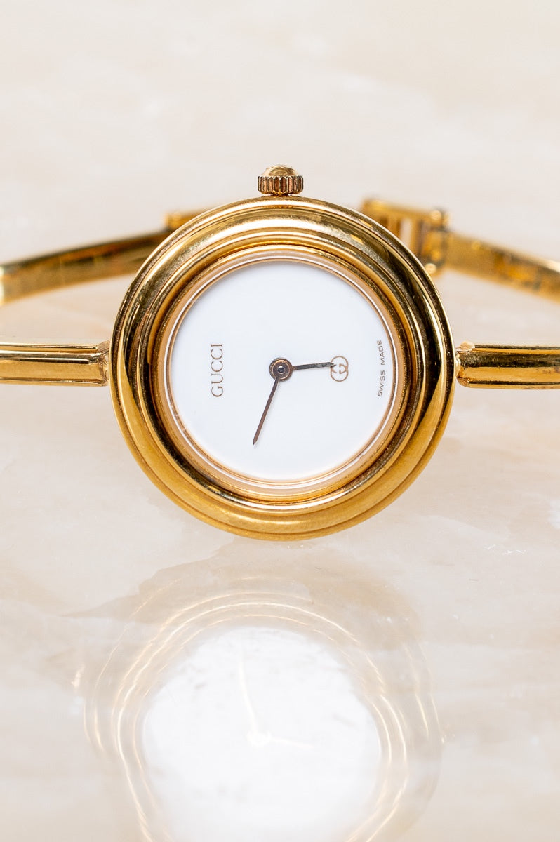 Vintage 1100 Series Gold Bezel Watch