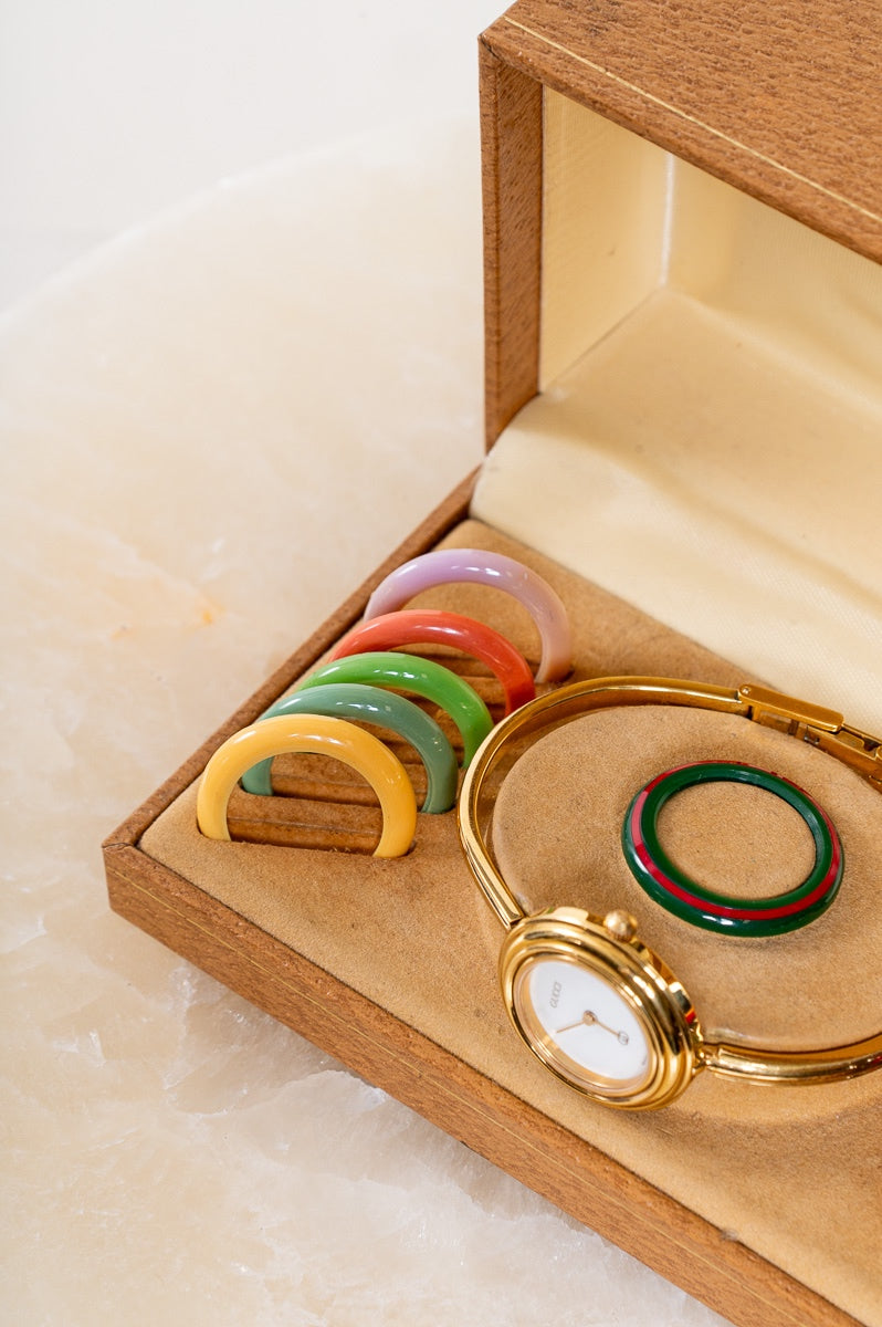 Vintage 1100 Series Gold Bezel Watch