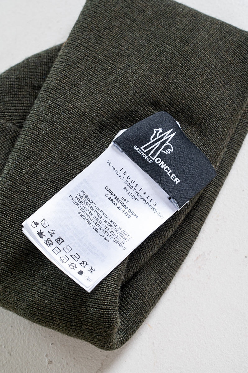 Olive Green Logo Toque