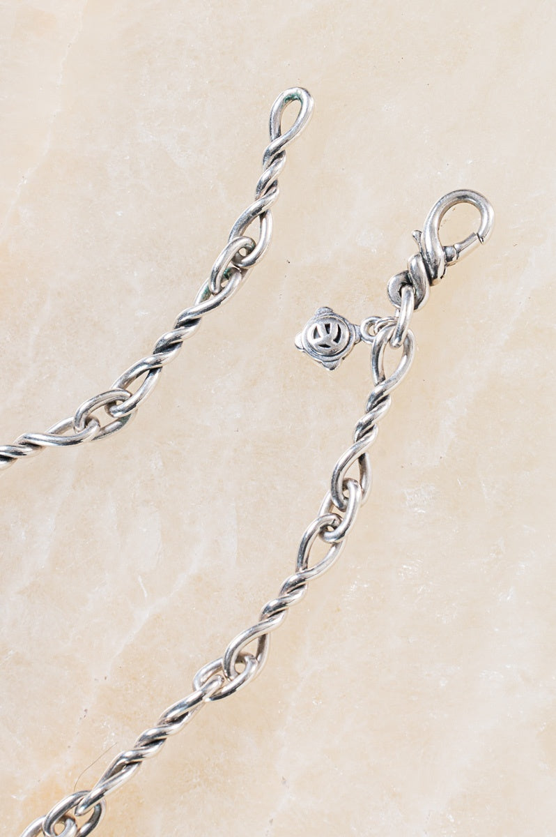 Silver and Pearl Necklace