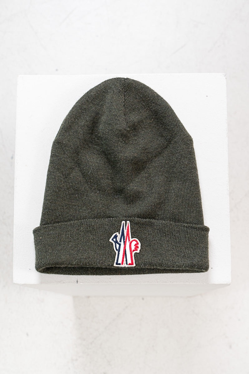 Olive Green Logo Toque