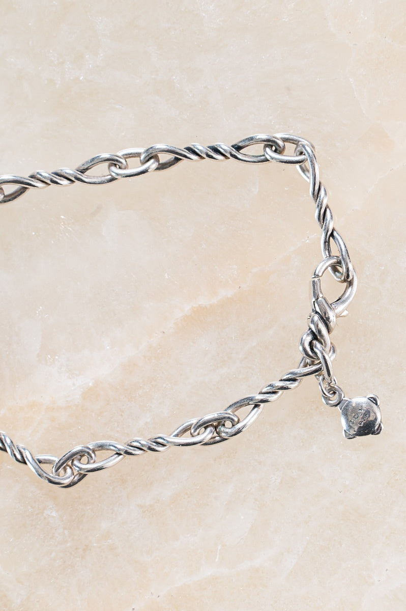 Silver and Pearl Necklace