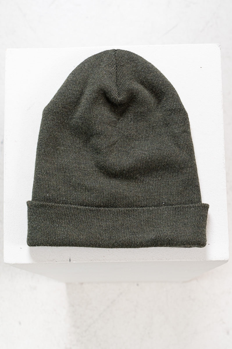 Olive Green Logo Toque