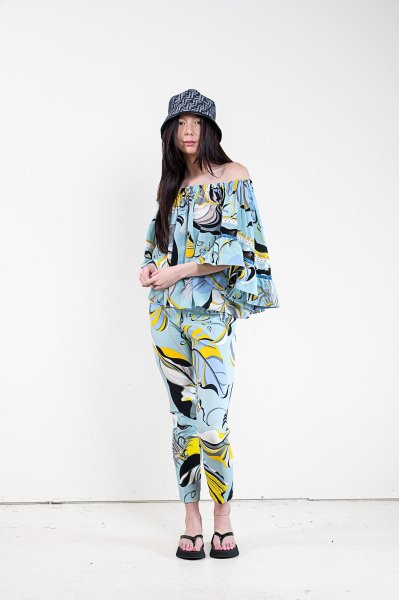 Denim Zucca Bucket Hat