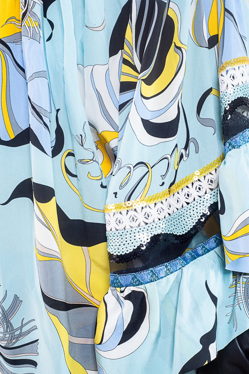 Pucci Off-The-Shoulder Top & Pant Set