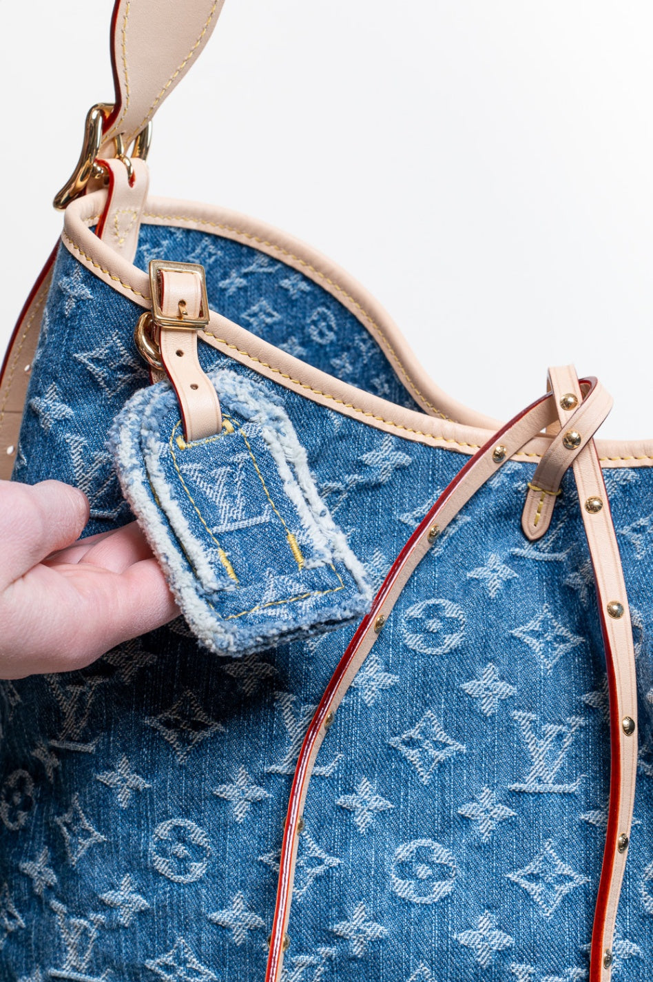 Denim CarryAll MM Bag