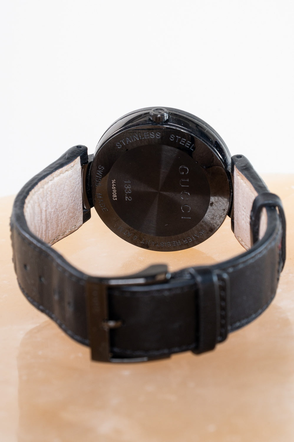 Black Classic Racing Stripe Watch