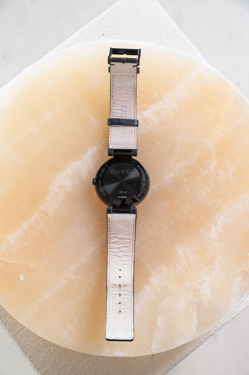 Black Classic Racing Stripe Watch