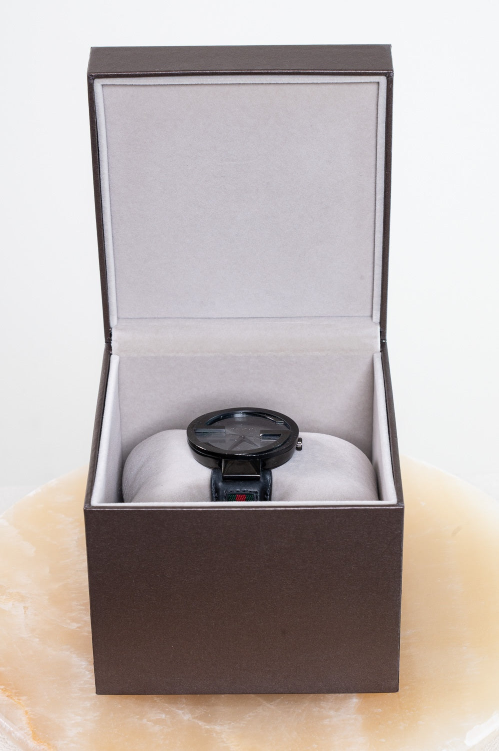 Black Classic Racing Stripe Watch
