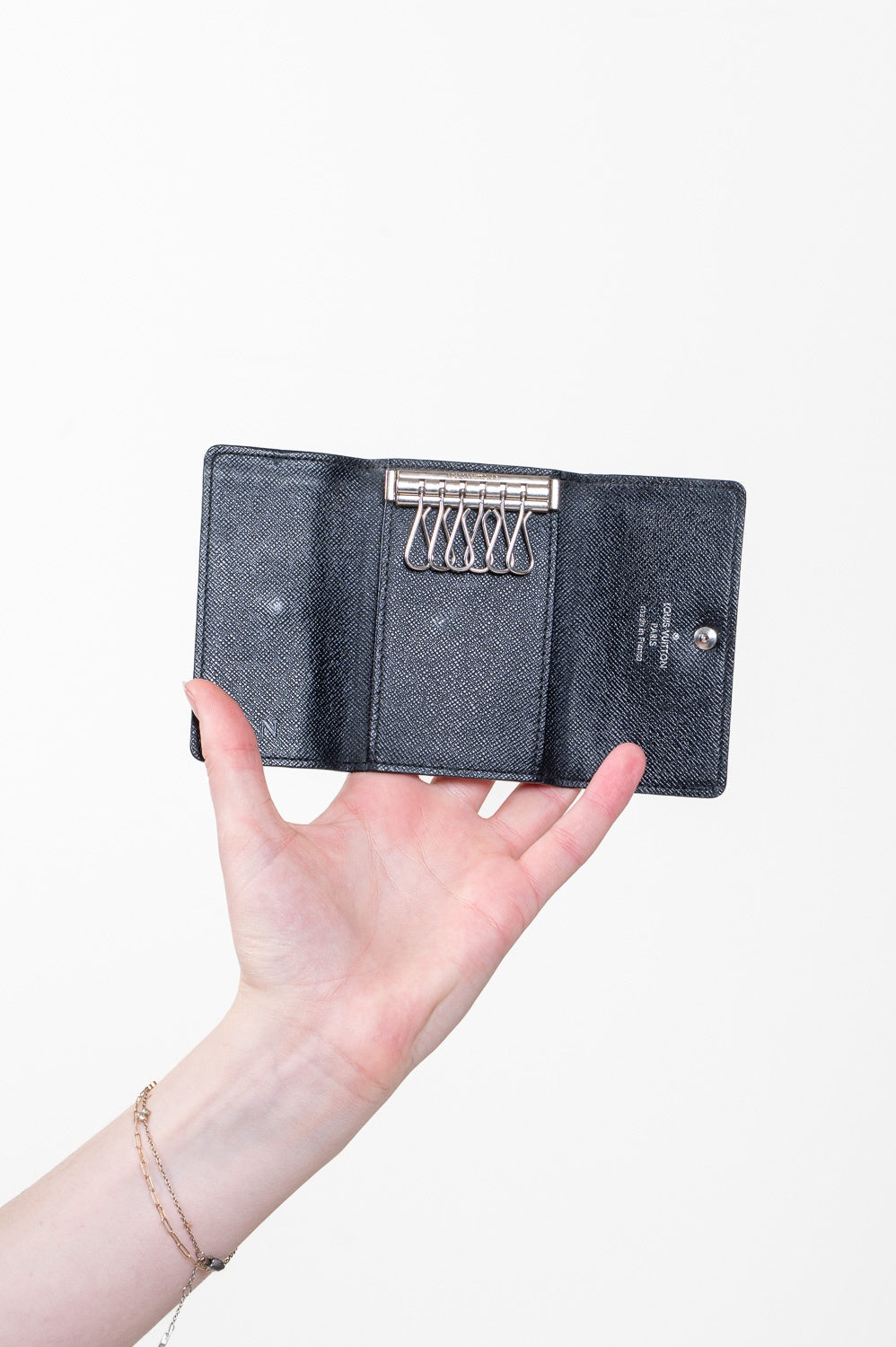 Damier Graphite Key Holder