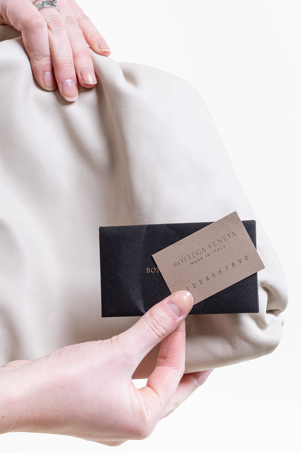 Cream 'The Pouch' Clutch Bag