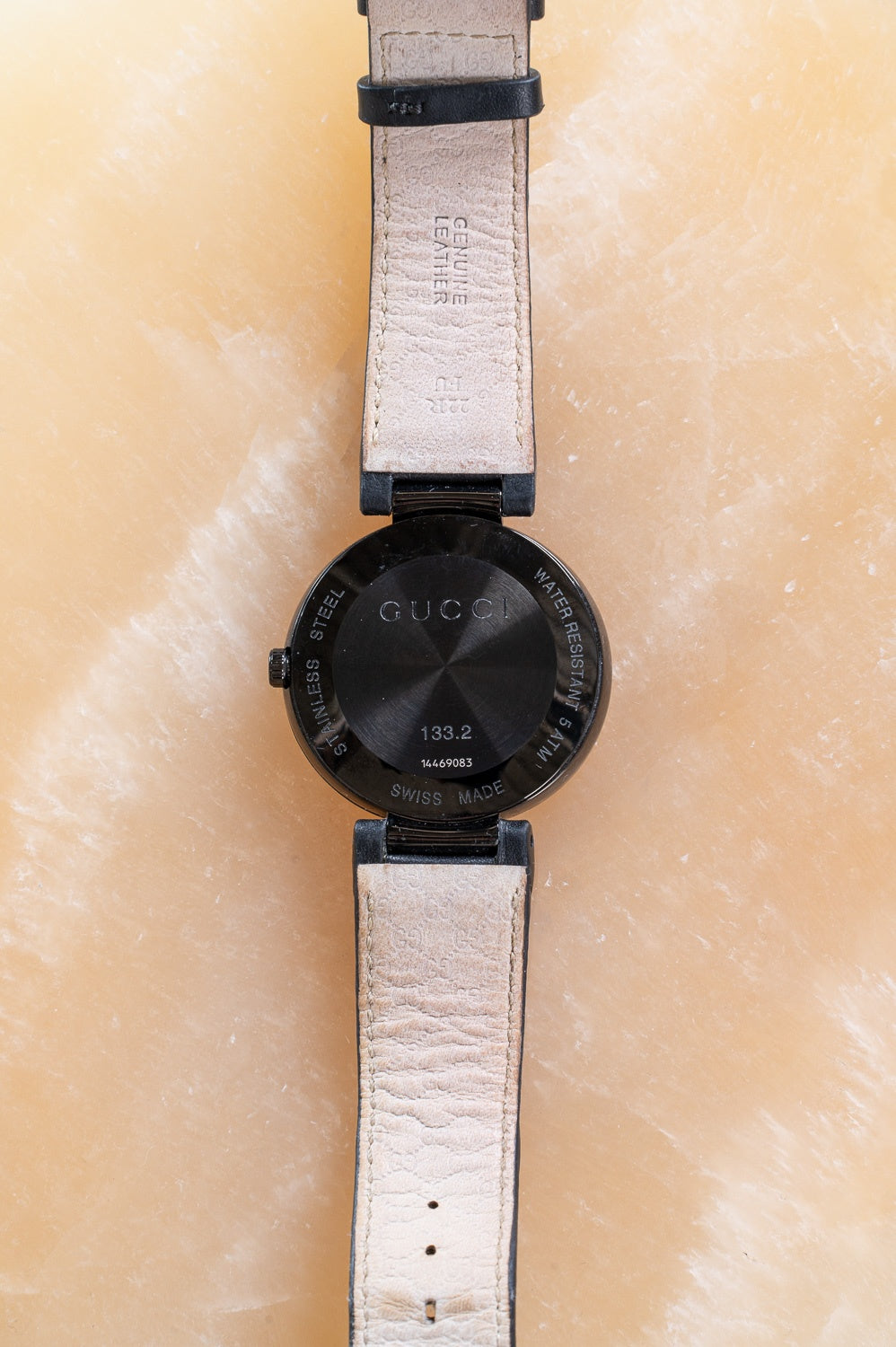 Black Classic Racing Stripe Watch