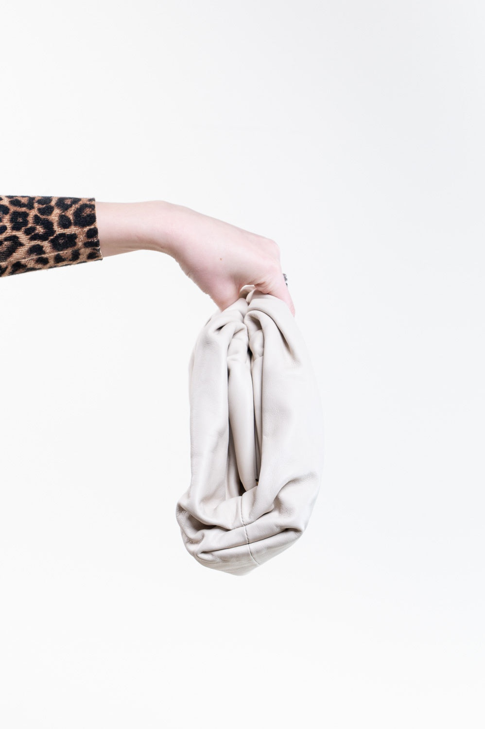 Cream 'The Pouch' Clutch Bag