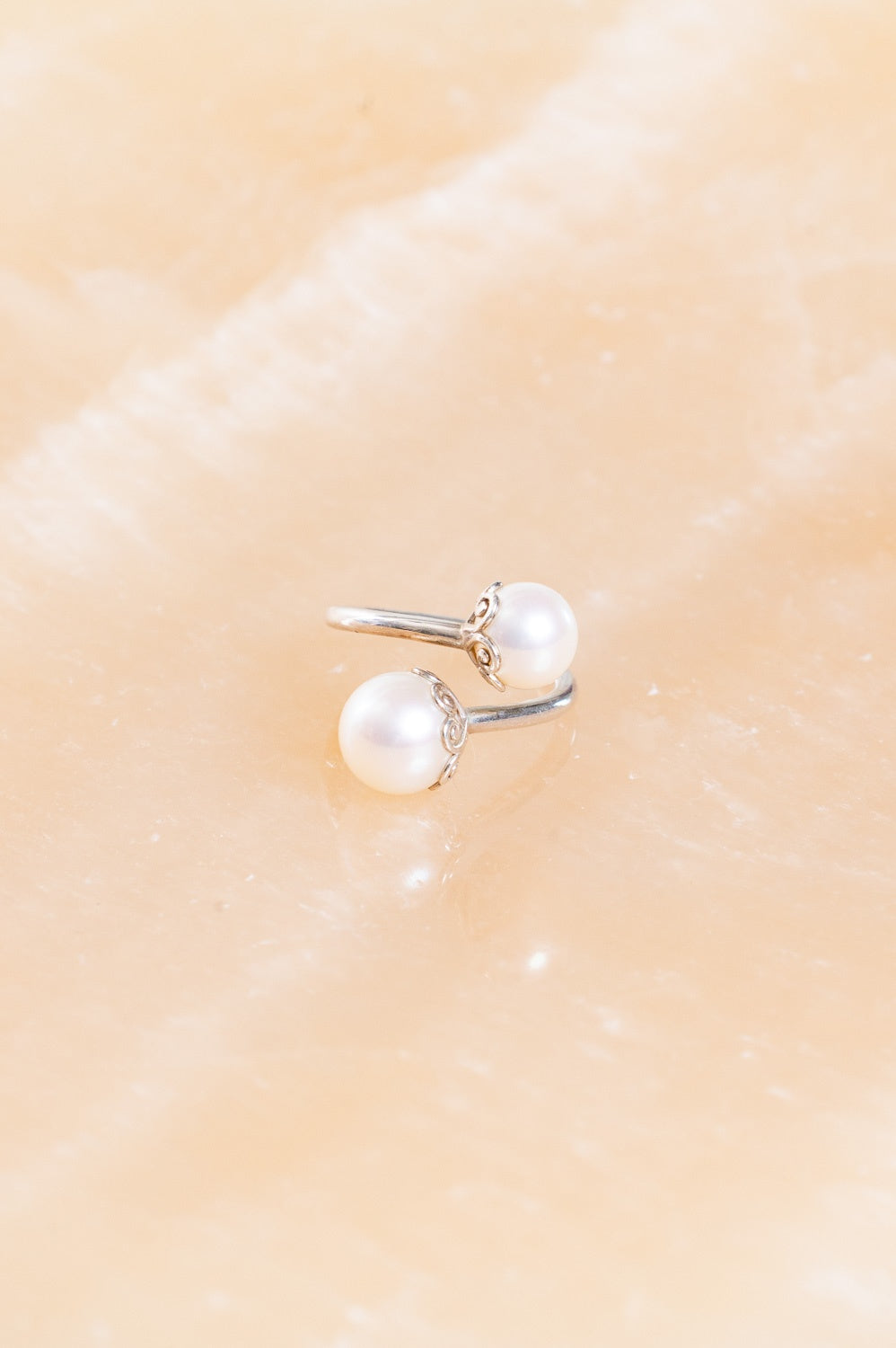 Pearl & Silver Paloma Picasso Goldoni Bypass Ring